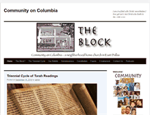 Tablet Screenshot of communityoncolumbia.org